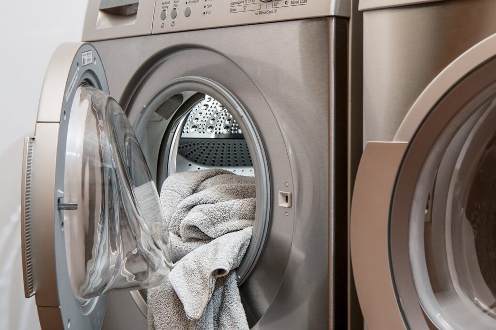 eco-friendly laundry - washing machine, laundry, tumble drier