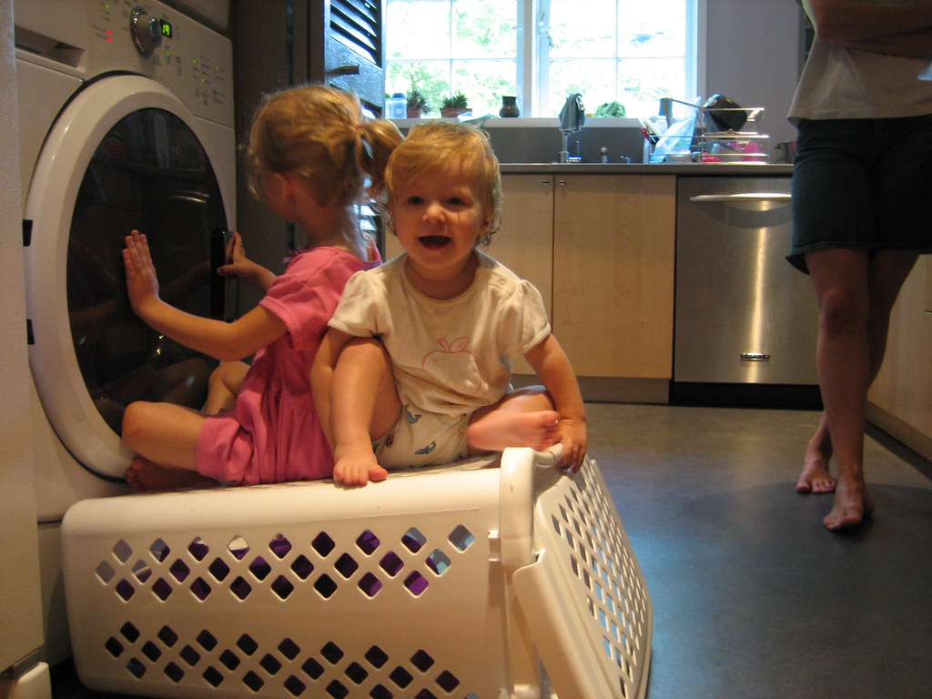 Laundry Baskets: Fun to Play with but‍ Safer when Empty